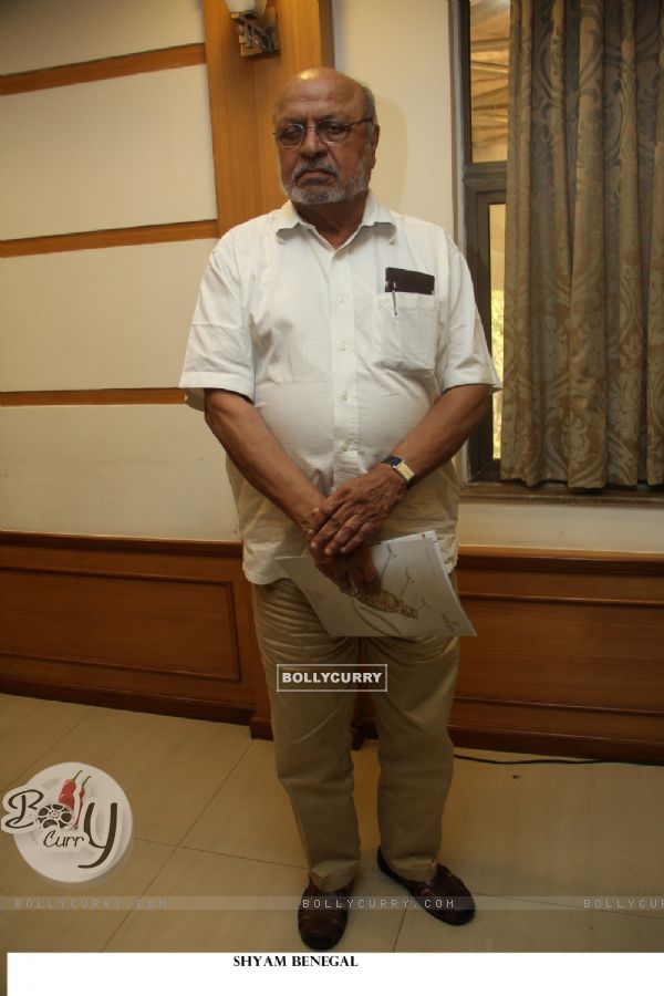 Shyam Benegal was at the Fund Raising Event