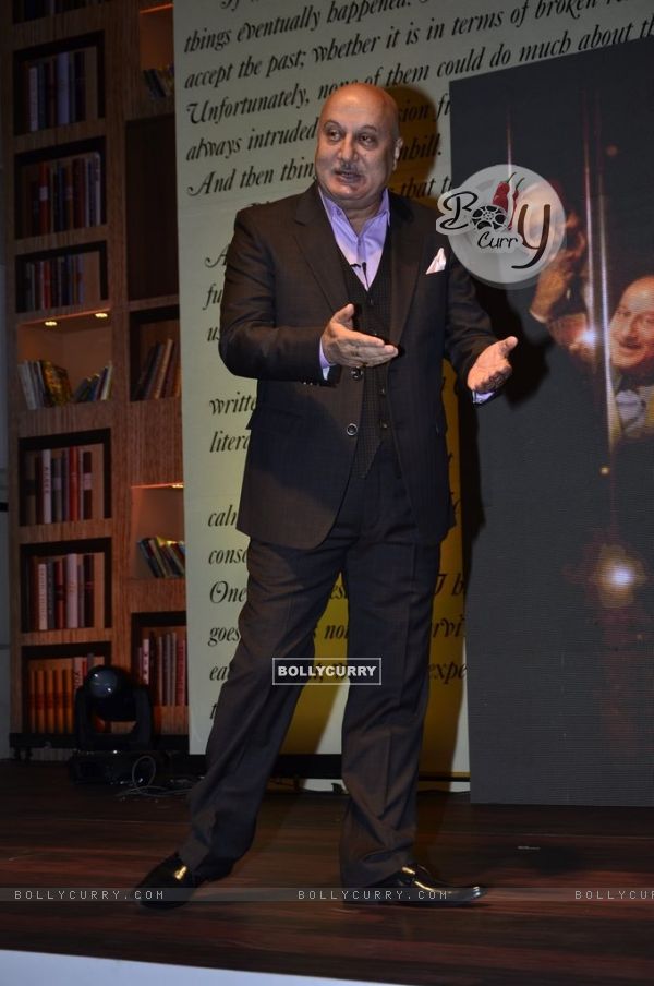 Anupam Kher speaking about "The Anupam Kher Show"