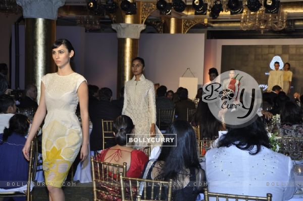 Rahul Mishra's Woolmark fashion show
