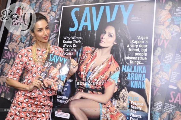Mallaika at  launch of special Savvy issue