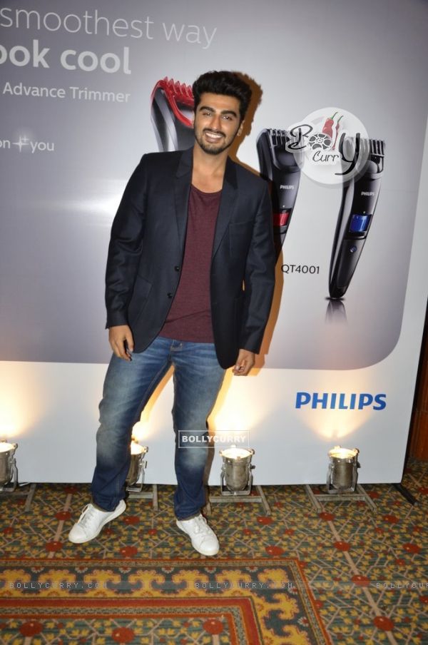 Arjun Kapoor as brand ambassador of Philips India for its male grooming range