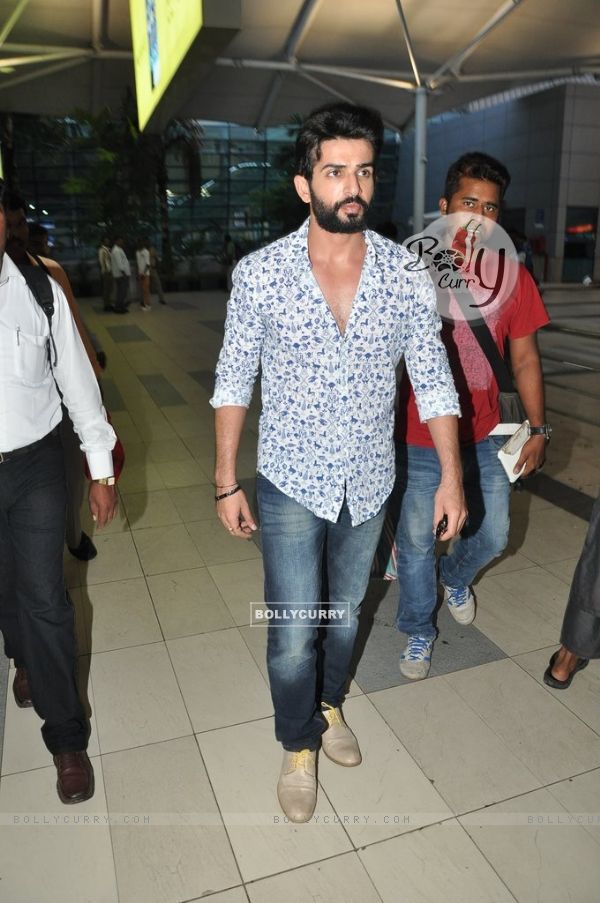 Jay Bhanushal spotted at the Airport
