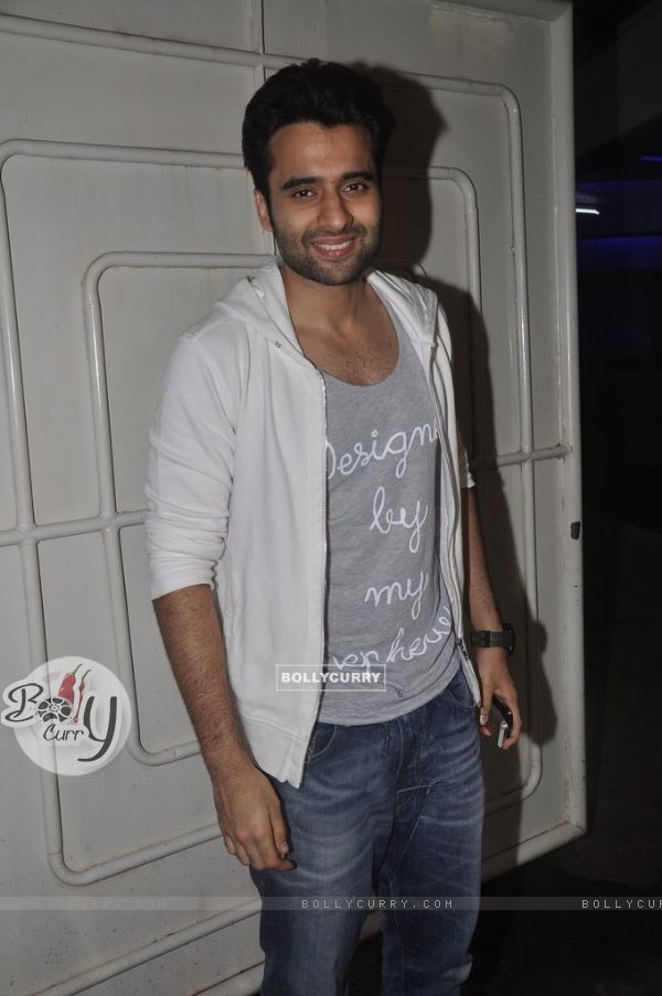 Jackky Bhagnani was spotted at the Screening of Lai Bhari