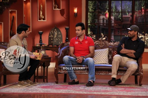 Irfan and Yusuf Pathan on Comedy Nights with Kapil