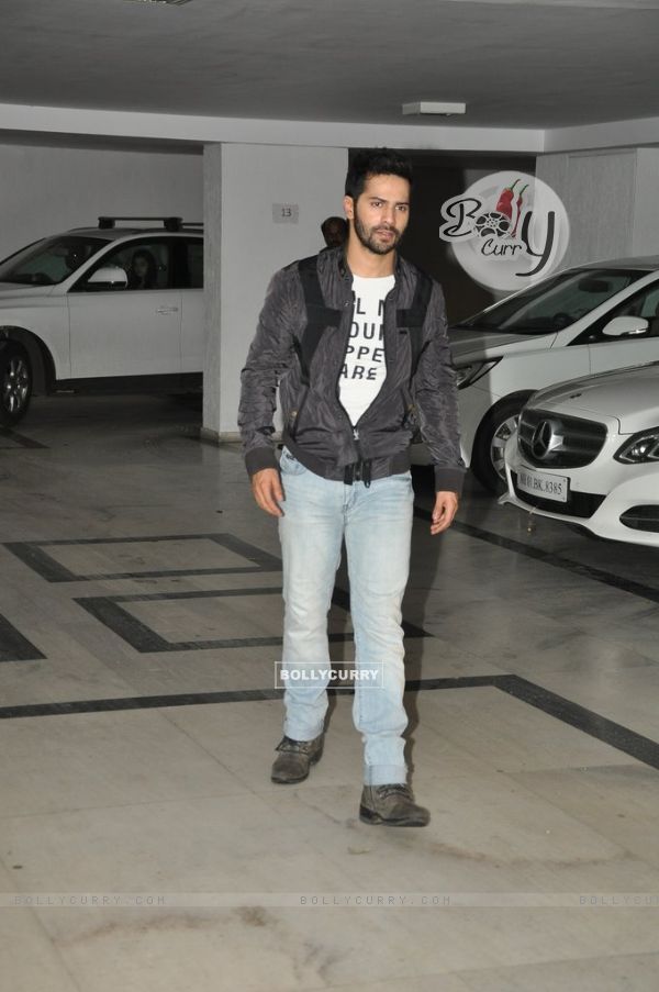 Varun Dhawan spotted at Karan Johar's Private Party