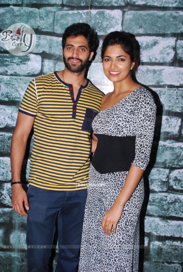 Akshay Oberoi and Parvathy Omanakuttan at the Promotion of their movie Pizza in 3D