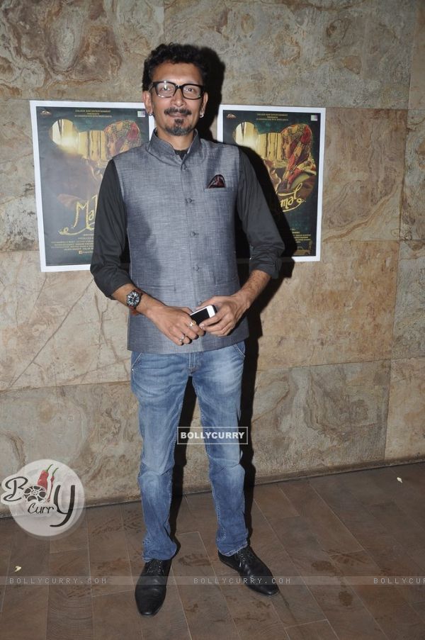 Abbas Syed at the Screening of the Short Film Makhmal