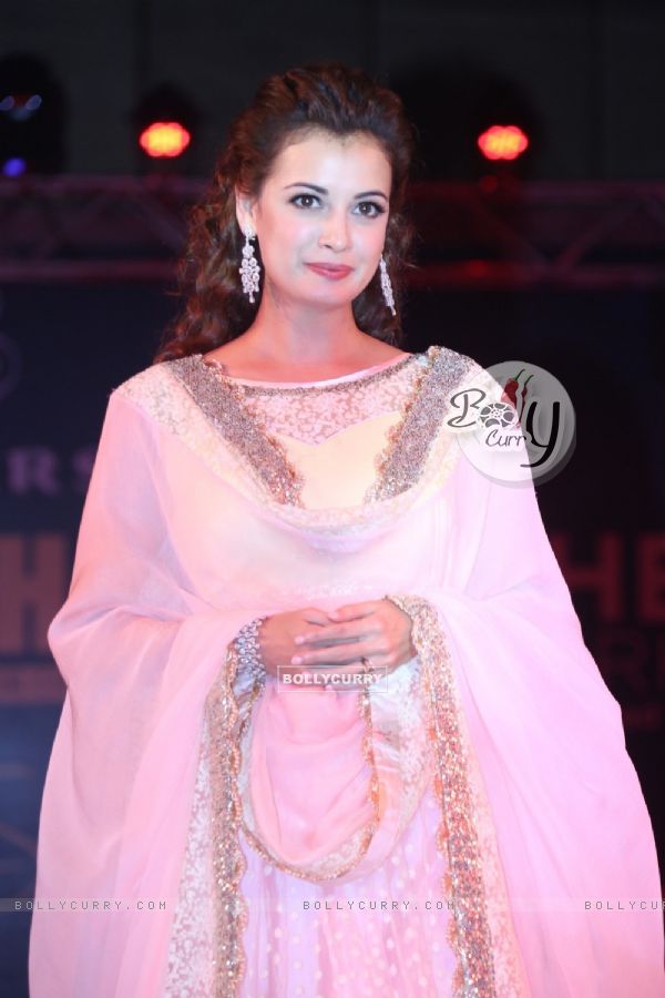 Dia Mirza at the Teach for Change 2014 Fashion Show