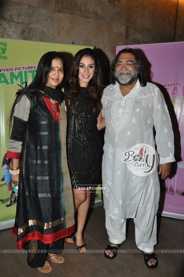 Anindita Naiyar with Prahlad Kakkar and his wife