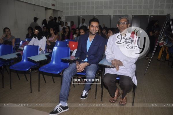 Abhay Deol sppoted at the Launch of St. Xavier's Fest 'Malhar'