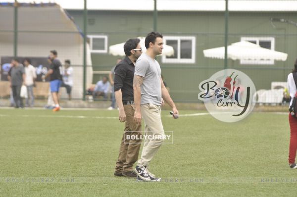 Imran Khan at Charity Football Match