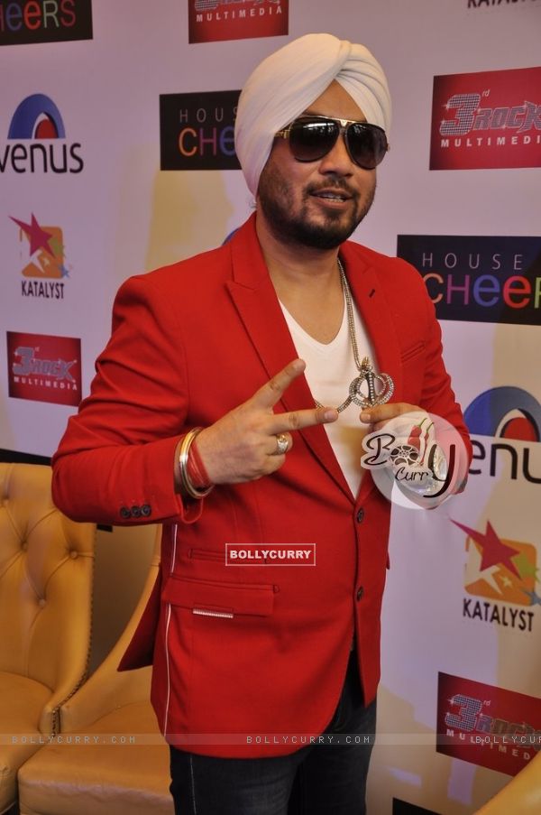DJ Dilbagh Singh pose for the media at his Album Launch