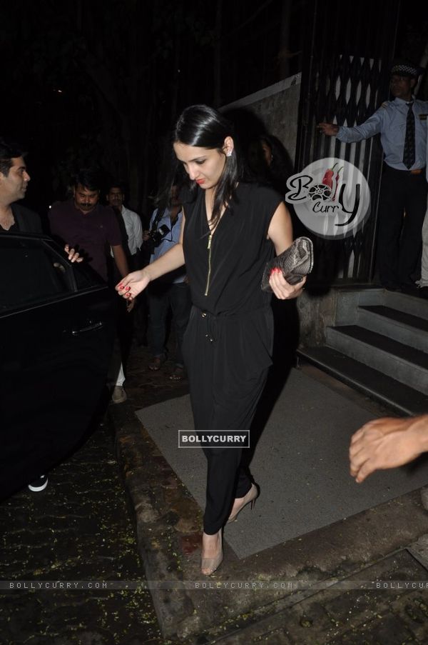 Anu Dewan was snapped at Lido Post Dinner