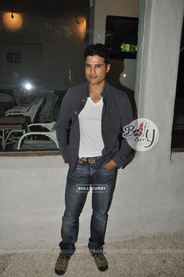 Rajeev Khandelwal poses for the camera at the  Travel Magazine Promotion