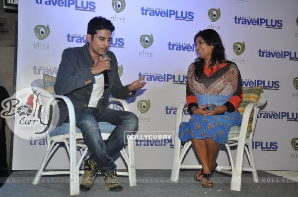 Rajeev Khandelwal speaks about the Travel Magazine at the Promotion