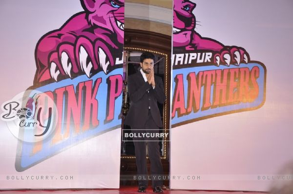 Abhishek Bachchan greets the audience