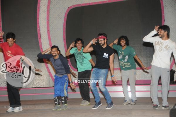 Ayushman Khurana during the rehearsals of International Indian Achiever's Awards 2014