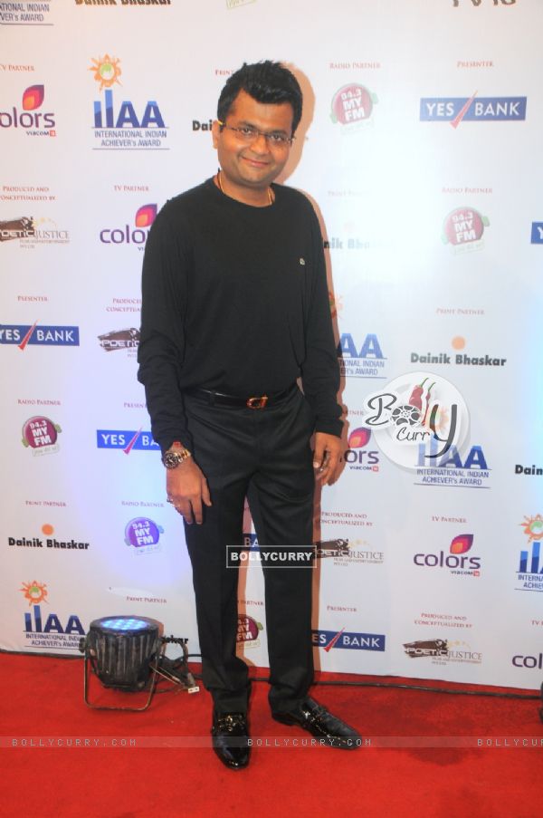 Aneel Murarka poses for the media at International Indian Achiever's Award 2014