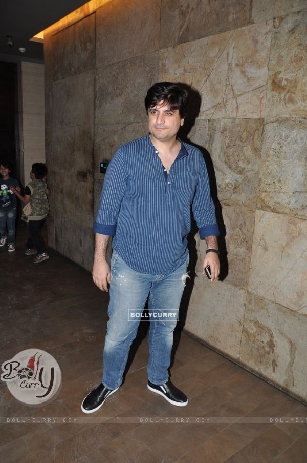 Goldie Behl was snapped at LightBox, for a Movie Screening