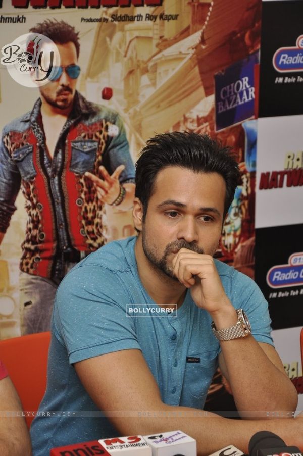 Emraan Hashmi was seen engrossed in a deep thought