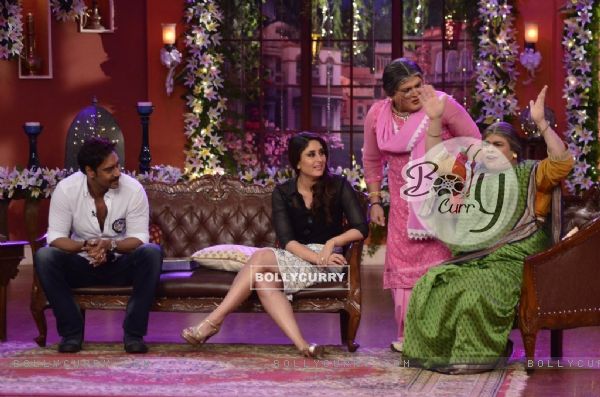 Promotion of Singham Returns on Comedy Nights With Kapil