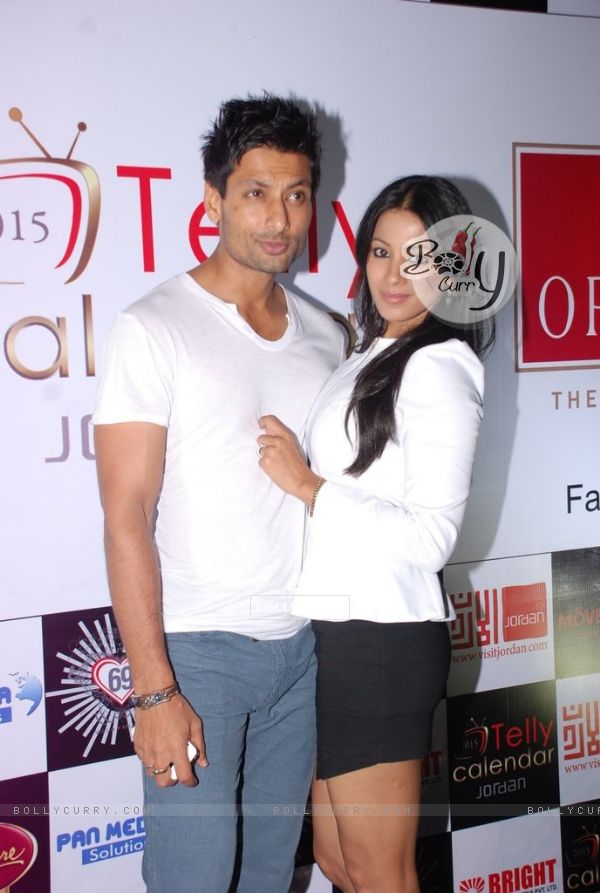 Indraneil Sengupta and Barkha Bisht were at Telly House Calendar Launch