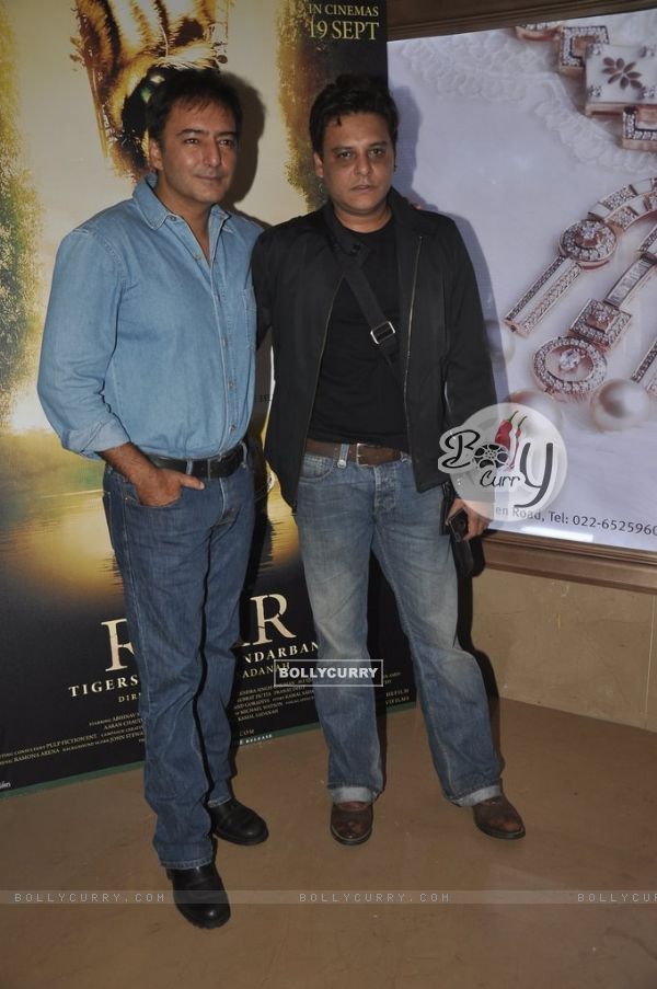 Kamal Saldanah and Abis Rizvi at Roar Film Launch