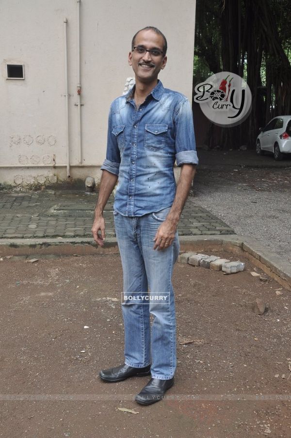 Rohan Sippy poses for the media at the 'Sonali Cable' Poster Shoot