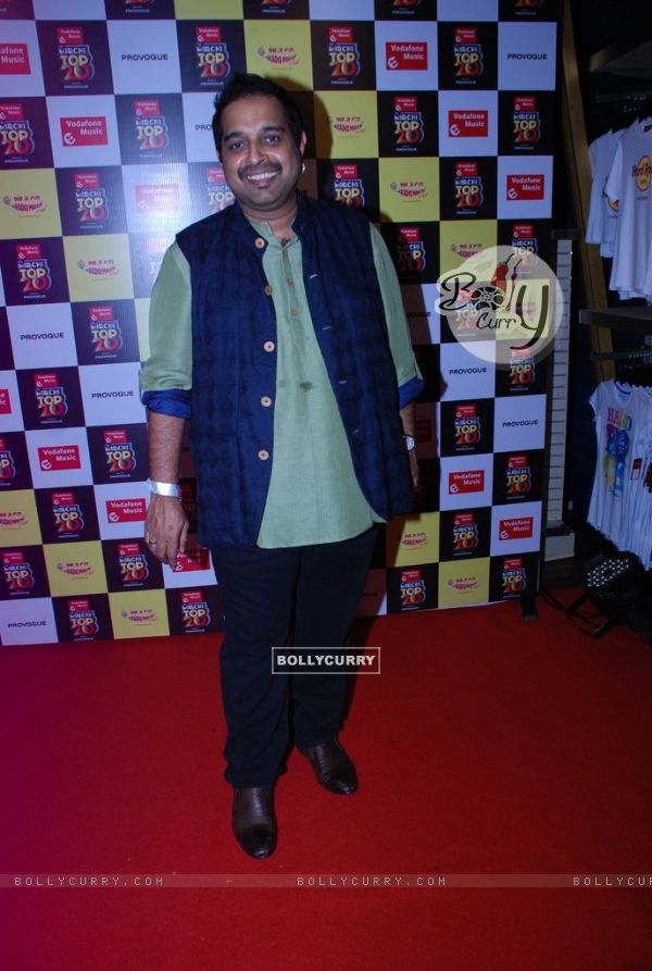 Shankar Mahadevan was seen at the Mirchi Top 20 Awards