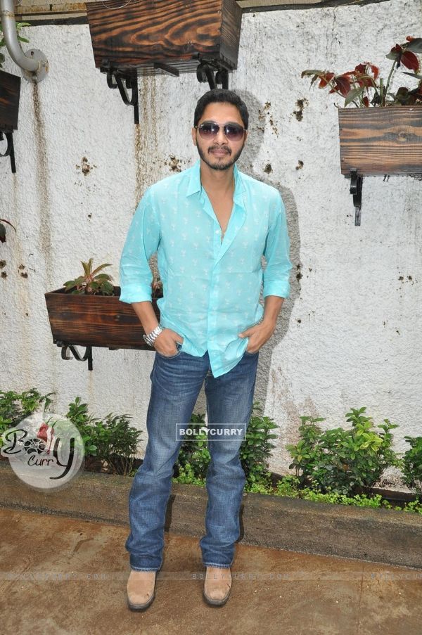 Shreyas Talpade poses for the media at the First Look Launch of Baji (330267)