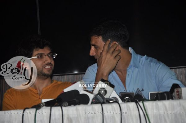 Akshay Kumar was seen talking to Aditya Thackeray at Women's Self Defence Event