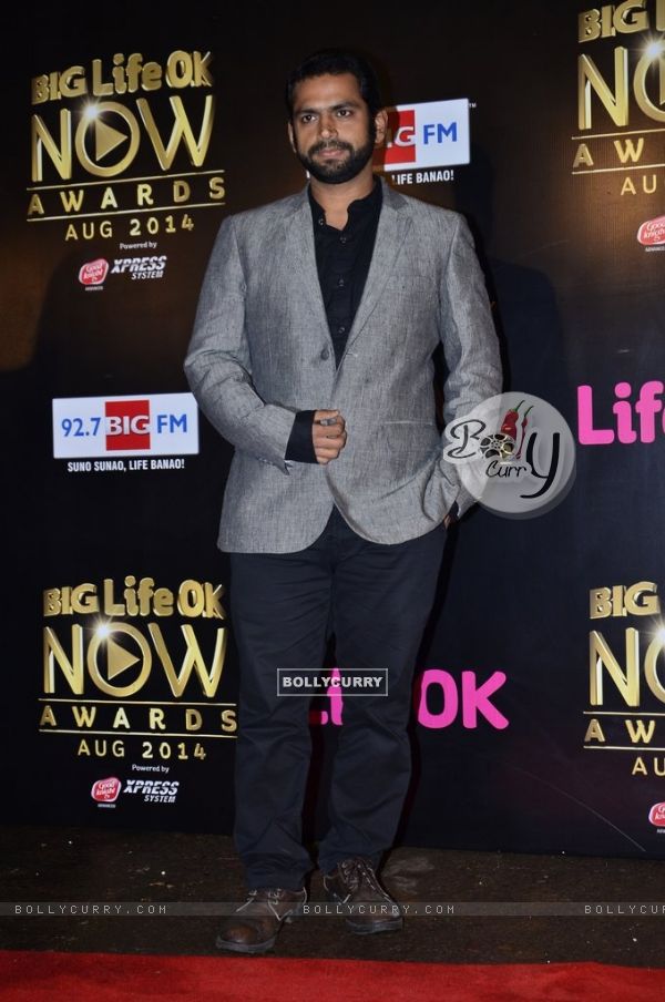 Sharib Hashmi was at the Life Ok Now Awards
