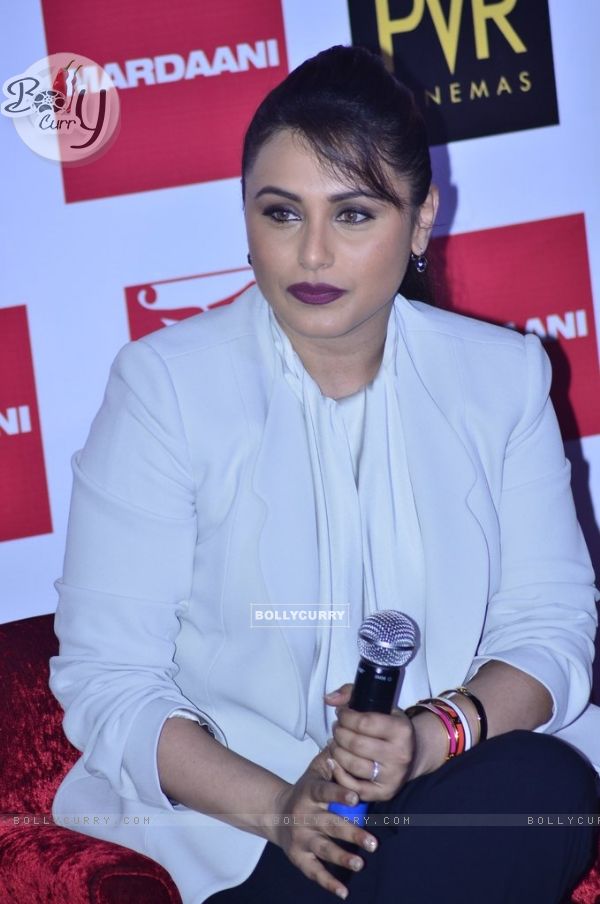Rani Mukherjee at the Launch of Mardaani Anthem (330544)