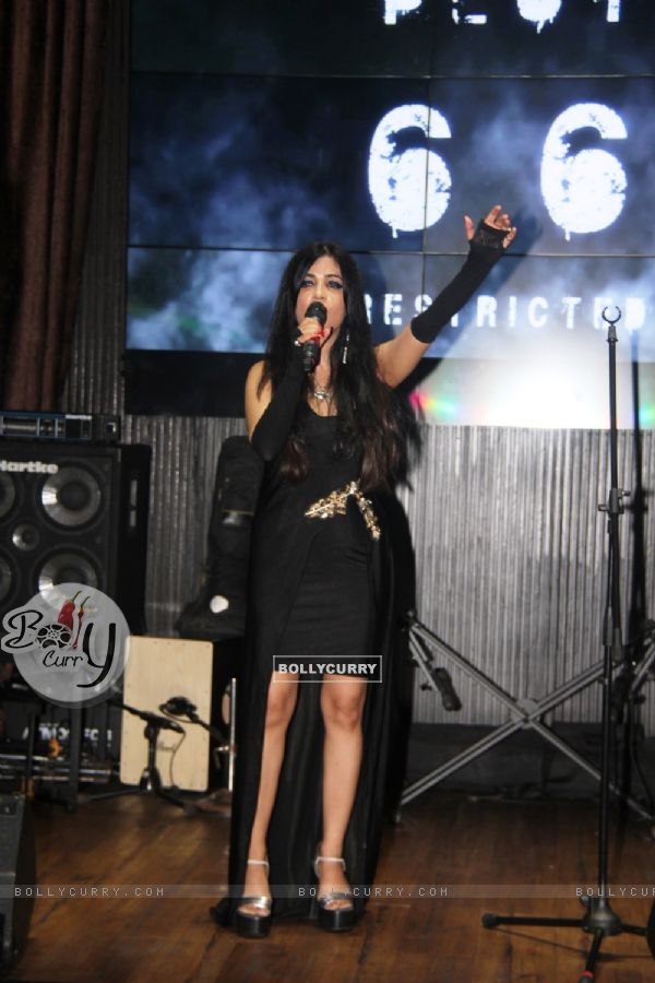 Shibani Kashyap performs at the Music Launch of Plot 666- Restricted Area