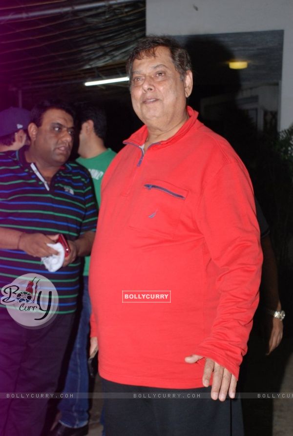 David Dhawan was spotted at the Special screening of Entertainment