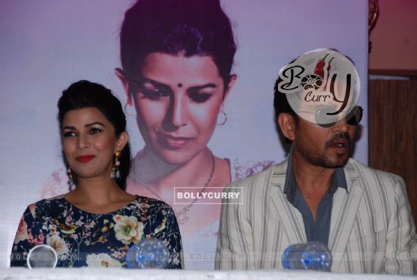 Nimrat Kaur and Irrfan Khan were at the DVD Launch of Lunchbox (331014)