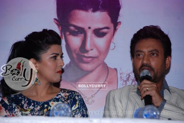Irrfan Khan was seen interacting with the audience at the DVD Launch of Lunchbox (331019)