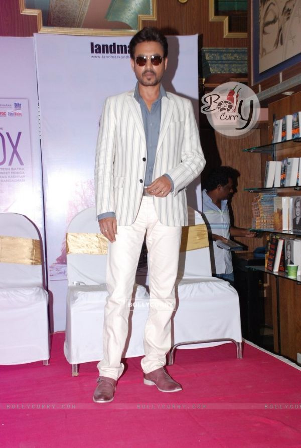 Irrfan Khan poses for the media at the DVD Launch of Lunchbox (331026)
