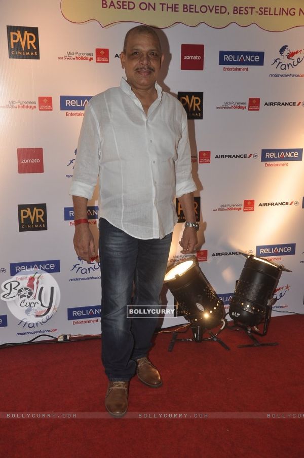 Govind Namdeo was at the Premiere of 100 Foot Journey hosted by Om Puri