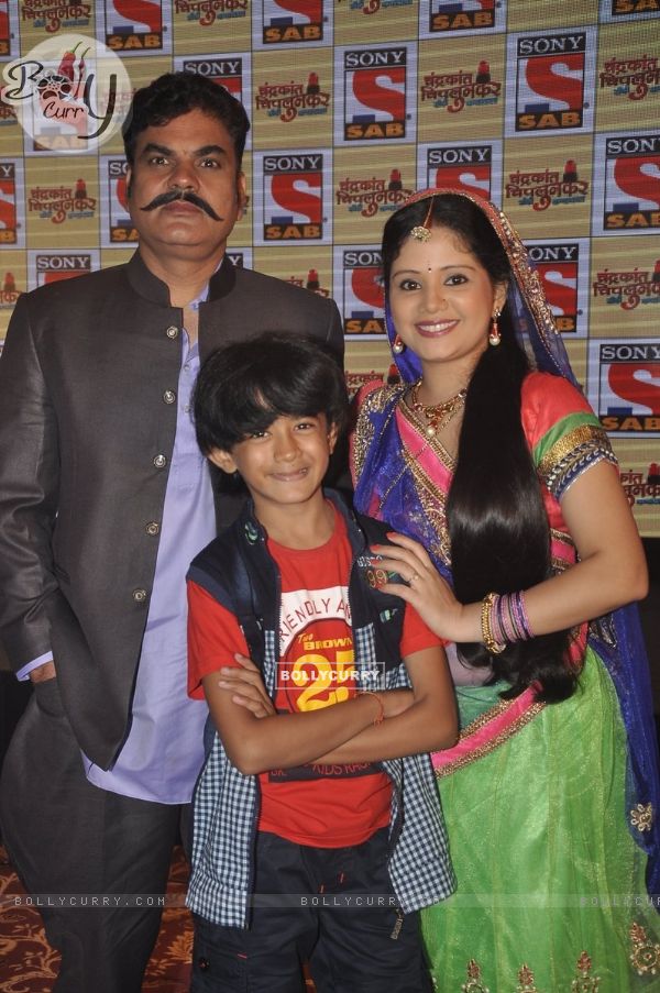 Cast of Chandrakant Chiplunkar Seedi Bambawala at the Launch