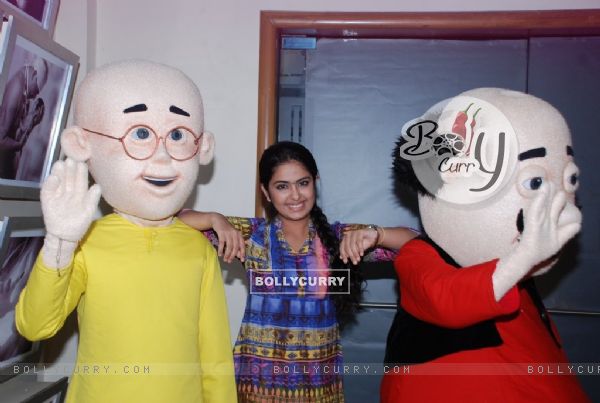 Avika Gor Celebrates Rakshabandhan with Nicktoons Motu and Patlu