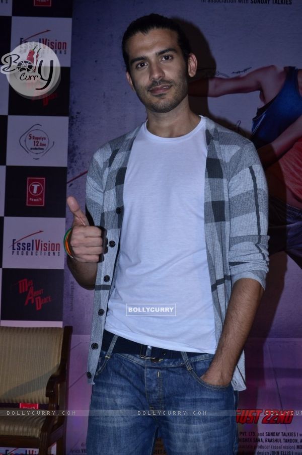 Saahil Prem poses for the media at the Promotion of Mad About Dance