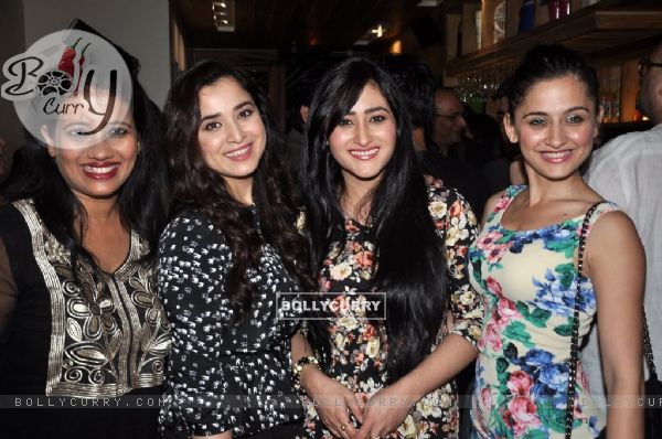 Aditi Sajwan, Sanjeeda Shaikh and Simone Singh at the 100 Episodes Completion Party