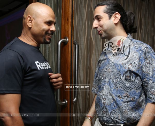 Yoga Guru Suneel Singh and Abhay Sopori were at the Music Launch of Khota Sikka