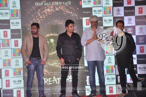 Vikram Bhatt greets the audience at the Music Launch of Creature 3D (332041)