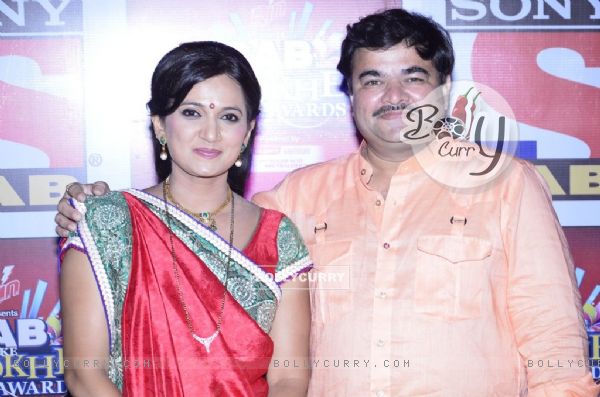Kavita Laad and Prashant Damle was seen at the SAB Ke Anokhe Awards
