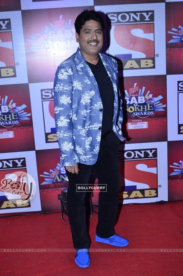 Sailesh Lodha was at SAB Ke Anokhe Awards