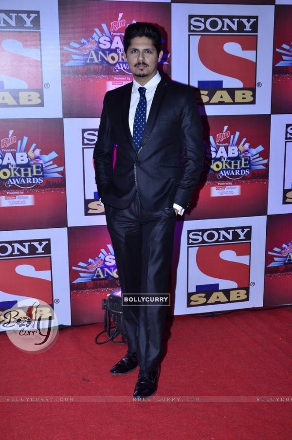 Vishal Malhotra at the SAB Ke Anokhe Awards