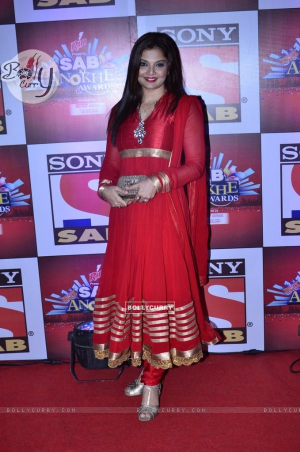 Deepshikha Nagpal at the SAB Ke Anokhe Awards