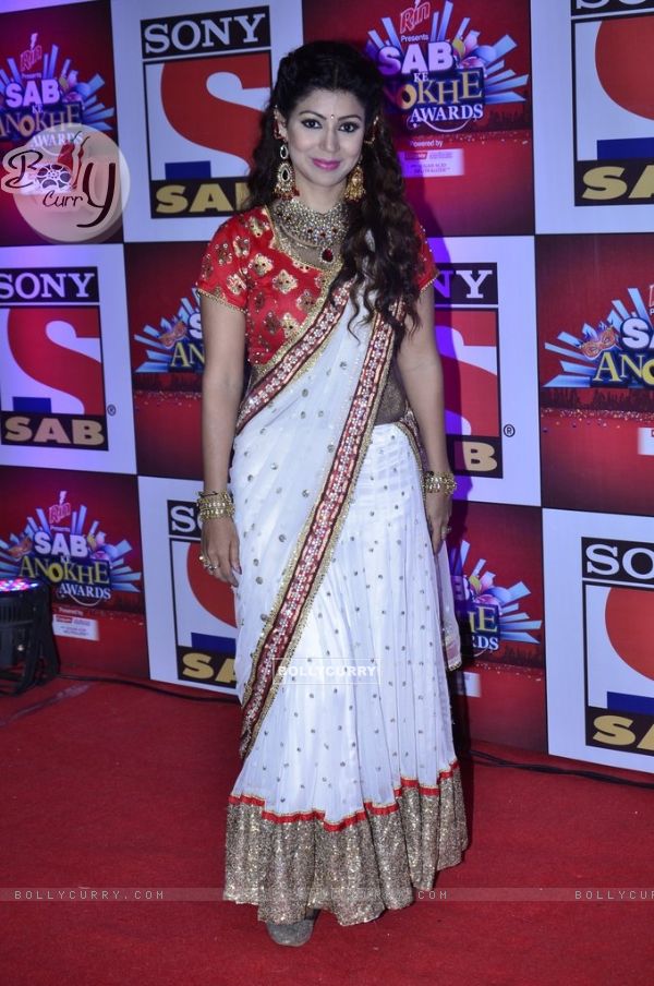 Debina Bonnerjee Choudhary at the SAB Ke Anokhe Awards